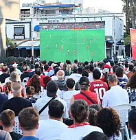 Dünya Kupası heyecanı Bodrum Meydanı'na taşındı