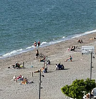 Ekim bitti bitecek, Fethiye'de yaz havası sürüyor