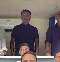 Fatih Terim, Muğla derbisini tribünden takip etti