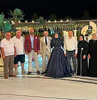 Fatma ve Erkan çiftinin nişan töreni Seydikemer'de gerçekleşti