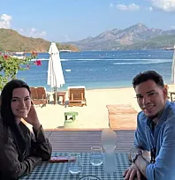 Fenerbahçeli Ederson tatil için Marmaris'i tercih etti