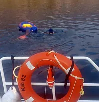 Fethiye Açıklarında Akıntıya Kapılan Biri Çocuk İki Kişi Kurtarıldı