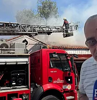 Fethiye Balık Hali'nde yangına müdahale sürüyor: Esnaf tepkili