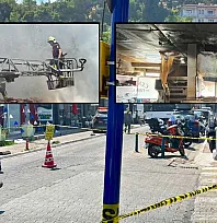 Fethiye Balık Pazarı'ndaki yangın kontrol altına alındı