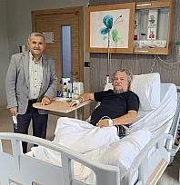 Fethiye Belediye Meclis Üyesi Nuri Öztürk'ten Seda Köktener'e ziyaret