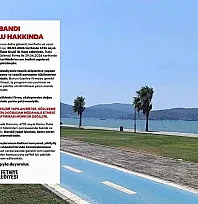 Fethiye Belediyesi'nden Sahil Bandı Yürüyüş Yolu Açıklaması