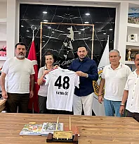 Fethiye Beşiktaş Taraftarlar Derneği'nden Orman İşletme Müdürü Fatma Öz'e Hayırlı Olsun Ziyareti