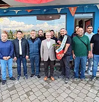 Fethiye Çalış Boat Kooperatifi'nden AK Parti İlçe Başkanlığı'na ziyaret