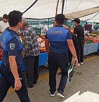 Fethiye Cuma Pazarı'nda terazi denetimi yapıldı