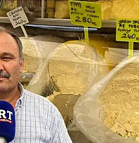 Fethiye Cumartesi Pazarı'nda peynir tezgahına ilgi: Kahvaltı sofralarının vazgeçilmezi