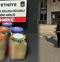 Fethiye'de 1 Kilo 195 gram uyuşturucu madde ele geçirildi
