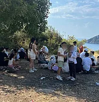 Fethiye'de 20'si çocuk 39 düzensiz göçmen yakalandı