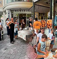 Fethiye'de Ali Hilmi Döğerli'nin ruhuna lokma hayrı