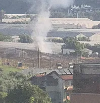 Fethiye'de anız yangını itfaiyenin müdahalesiyle söndürüldü