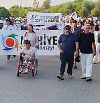 Fethiye'de Avrupa Hareketlilik Haftası'nda 'Herkes İçin Hareketlilik' yürüyüşü
