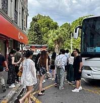 Fethiye'de Çinli turist hareketliliği sürüyor