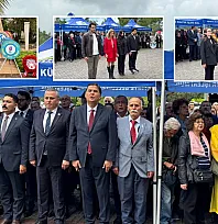 Fethiye'de Cumhuriyet coşkusu alternatif çelenk töreniyle sürdü