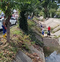Fethiye'de Dere İçin Temizlik Çalışması Yapıldı