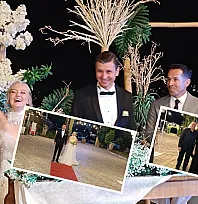 Fethiye'de Dinçel ve Dikmentepe ailelerinin mutlu günü