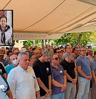 Fethiye'de emekli ziraatçı Hasan Güven son yolculuğuna uğurlandı
