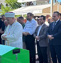 Fethiye'de Esnaf Durmuş Sönmez Son Yolculuğuna Uğurlandı