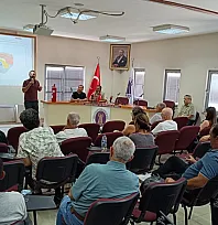 Fethiye'de Esnafa Ücretsiz Yangın Eğitimi Verildi