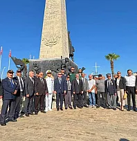 Fethiye'de Gaziler Günü kapsamında dernek ziyareti