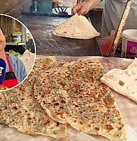 Fethiye'de Gözleme Tezgahının Favorisi Otlu Peynirli Oldu