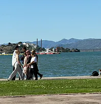 Fethiye'de Güneş Açtı, Sahil Bandında Yoğunluk Yaşandı