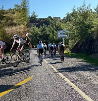 Fethiye'de güneşli sonbahara pedal çeviriyorlar