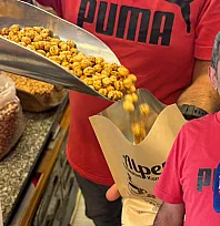 Fethiye'de Ham Nohut 160 Derecede Leblebiye Dönüşüyor