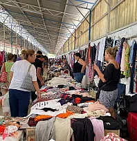 Fethiye'de 'İkinci El Pazarı'na yoğun ilgi: Hem bütçeye hem geri dönüşüme katkı