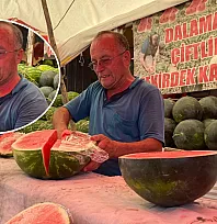Fethiye'de karpuz sezonu hareketlendi: Dalaman Cezaevi üretimi karpuzlar pazarda ilgi görüyor