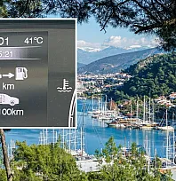 Fethiye'de kavurucu sıcaklık: Termometreler 41 dereceyi gösterdi