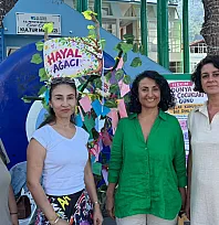 Fethiye'de kız çocuklarının hayalleri 'Hayal Ağacı'nda buluşuyor