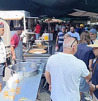Fethiye'de merhum İsmail Balaban'ın ruhuna lokma hayrı