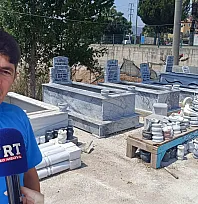 Fethiye'de mezar yapımında fiyatı taşın kalitesi belirliyor
