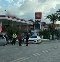 Fethiye'de motosiklet ile otomobil çarpıştı