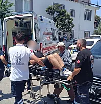 Fethiye'de motosiklet sürücüsü kazadan kaçmak isterken yaralandı