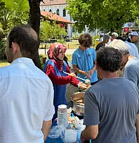 Fethiye'de Muharrem Ayı bereketi: Yeni Camii'nde aşure hayrı yapıldı