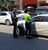 Fethiye'de NATO Zirvesi öncesi geniş güvenlik uygulaması: Araçlar tek tek durduruldu