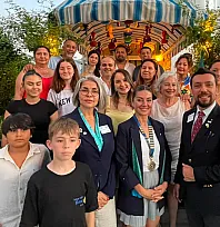 Fethiye'de Ölüdeniz Rotary Kulübü'nde bayrak değişimi: 'İyilik İçin Birleş'ten 'Kalıcı Etki Yarat'a