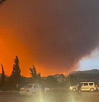 Fethiye'de orman yangını huzurevine sıçradı