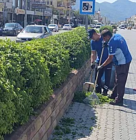 Fethiye'de refüjlerde trafik ve yaya geçişi için düzenleme