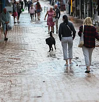 Fethiye'de sağanak hayatı olumsuz etkiledi