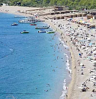 Fethiye'de sahillerde sıcak hava yoğunluğu yaşanıyor