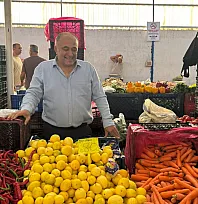 Fethiye'de sonbaharla birlikte pazar tezgahları yenilendi