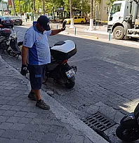 Fethiye'de tıkanan kanal MUSKİ ekiplerinin müdahalesiyle açıldı