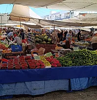 Fethiye'de Üretici Pazarı'nda Sebze ve Meyve Fiyatları