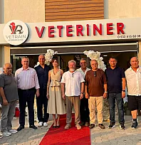 Fethiye'de Vetrain Veteriner Kliniği düzenlenen törenle hizmete açıldı